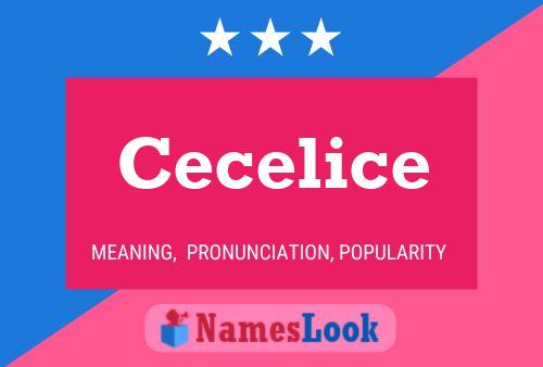 Póster del nombre Cecelice