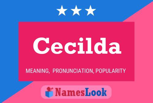 Póster del nombre Cecilda