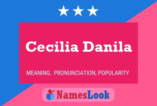 Póster del nombre Cecilia Danila