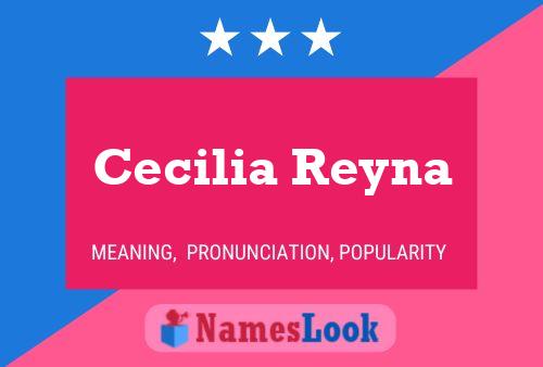 Póster del nombre Cecilia Reyna