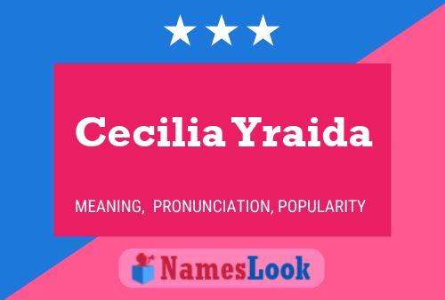 Póster del nombre Cecilia Yraida