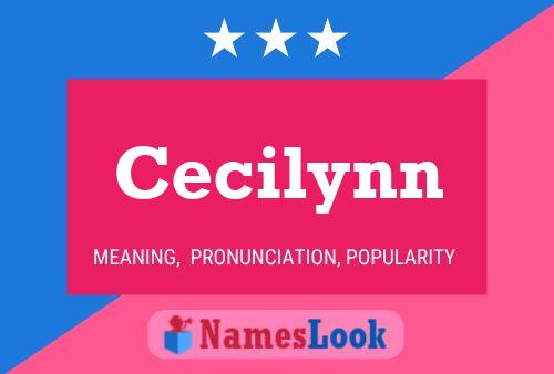 Póster del nombre Cecilynn