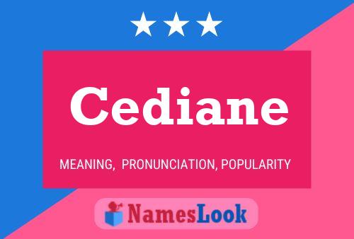 Póster del nombre Cediane