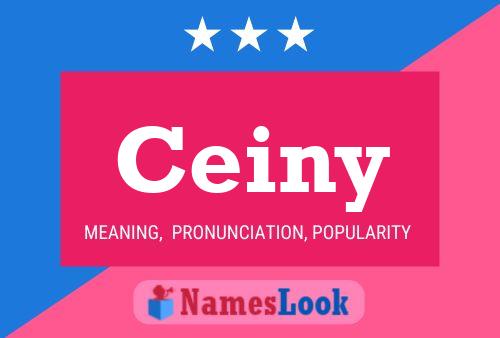 Póster del nombre Ceiny