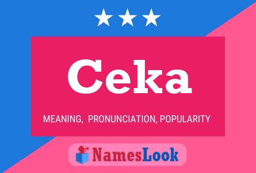 Póster del nombre Ceka