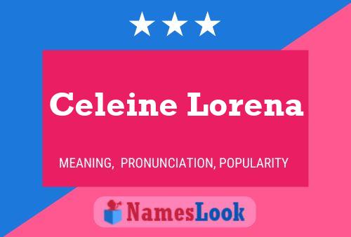 Póster del nombre Celeine Lorena