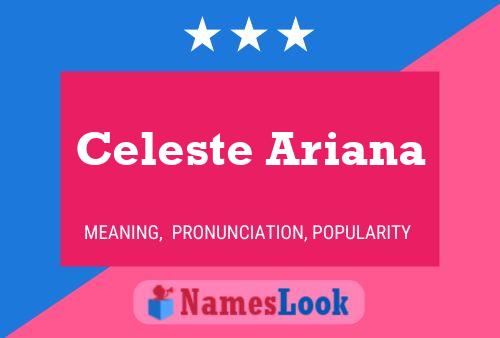 Póster del nombre Celeste Ariana