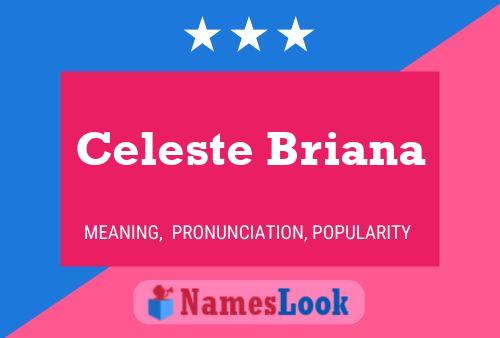 Póster del nombre Celeste Briana