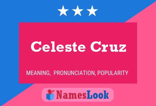 Póster del nombre Celeste Cruz