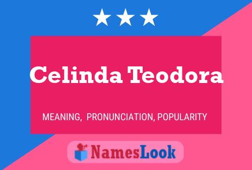 Póster del nombre Celinda Teodora