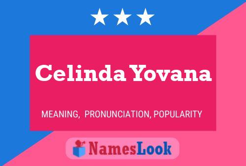 Póster del nombre Celinda Yovana