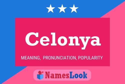 Póster del nombre Celonya