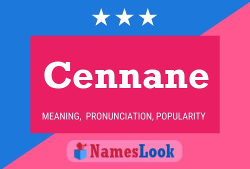 Póster del nombre Cennane