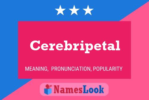 Póster del nombre Cerebripetal