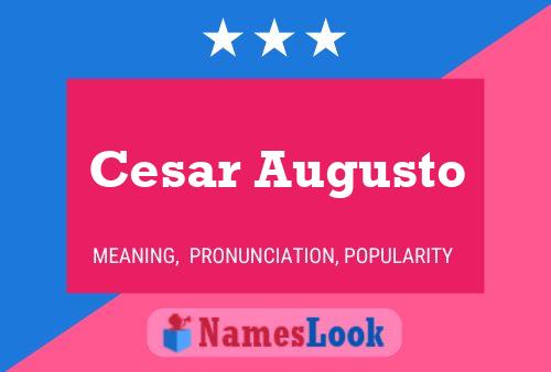 Póster del nombre Cesar Augusto