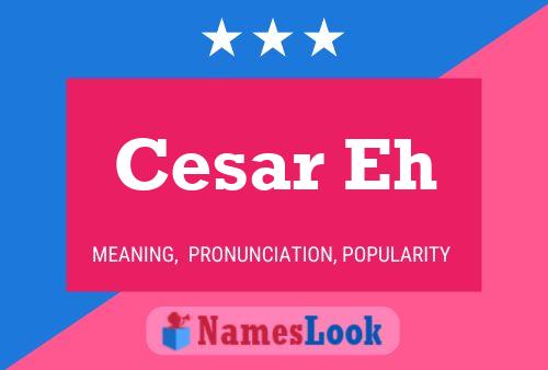 Póster del nombre Cesar Eh