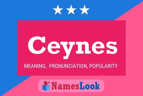 Póster del nombre Ceynes