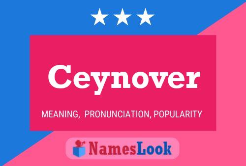 Póster del nombre Ceynover