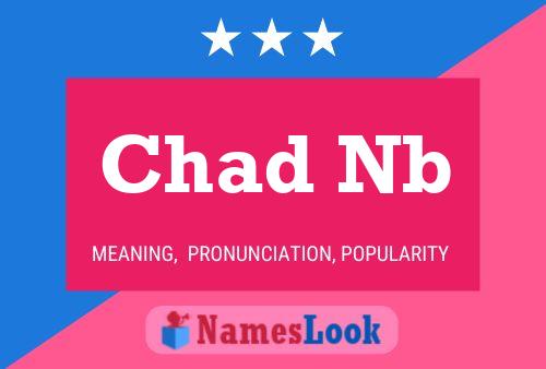 Póster del nombre Chad Nb