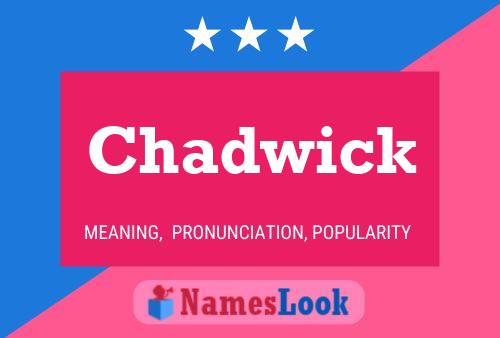 Póster del nombre Chadwick