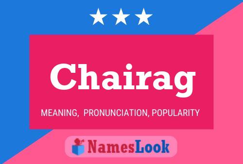 Póster del nombre Chairag