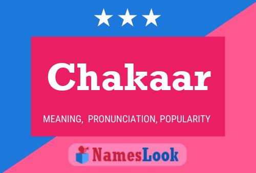 Póster del nombre Chakaar