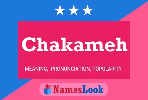 Póster del nombre Chakameh