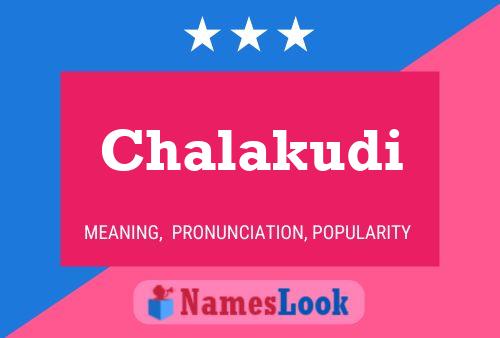 Póster del nombre Chalakudi