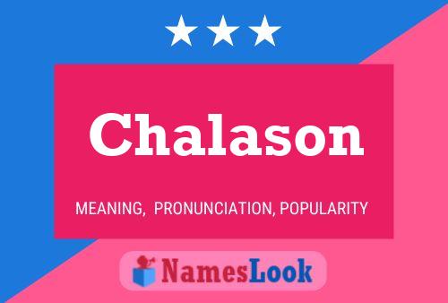 Póster del nombre Chalason