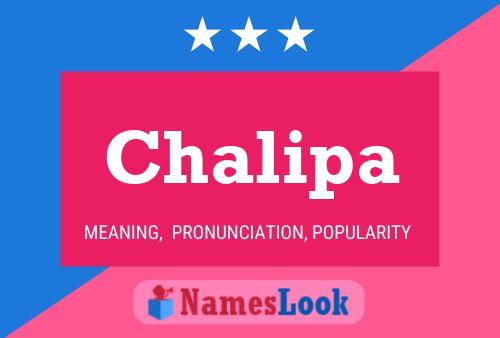 Póster del nombre Chalipa