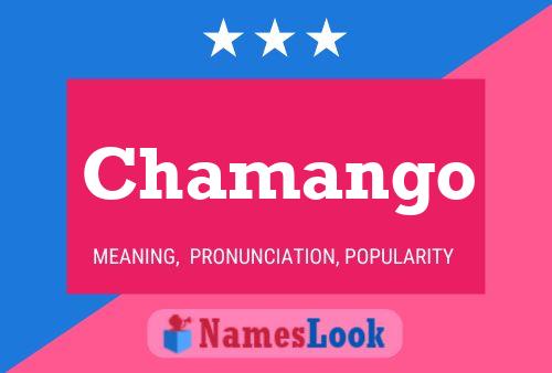 Póster del nombre Chamango