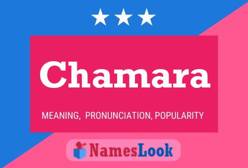 Póster del nombre Chamara