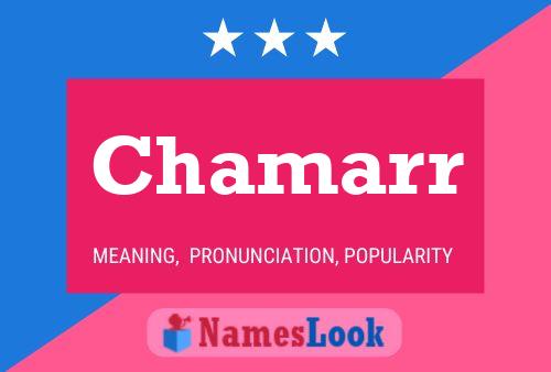 Póster del nombre Chamarr