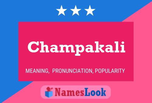 Póster del nombre Champakali