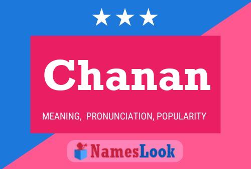 Póster del nombre Chanan