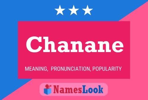 Póster del nombre Chanane