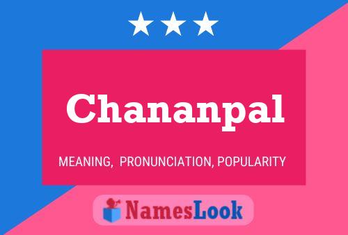 Póster del nombre Chananpal