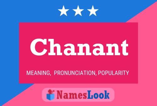 Póster del nombre Chanant