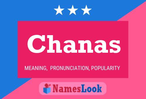 Póster del nombre Chanas