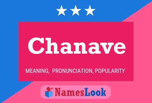 Póster del nombre Chanave