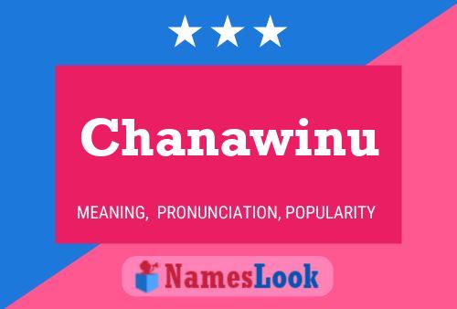 Póster del nombre Chanawinu