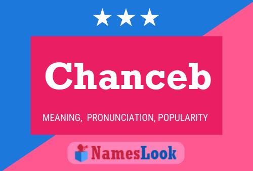 Póster del nombre Chanceb