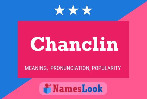 Póster del nombre Chanclin