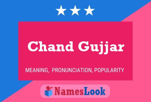 Póster del nombre Chand Gujjar