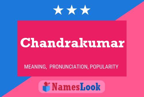 Póster del nombre Chandrakumar