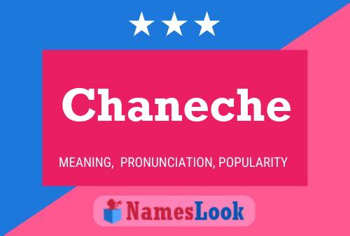 Póster del nombre Chaneche