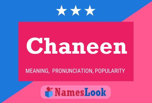 Póster del nombre Chaneen