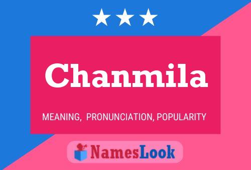 Póster del nombre Chanmila