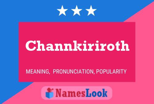 Póster del nombre Channkiriroth