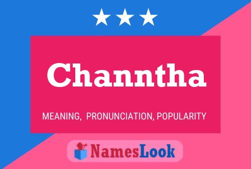 Póster del nombre Channtha